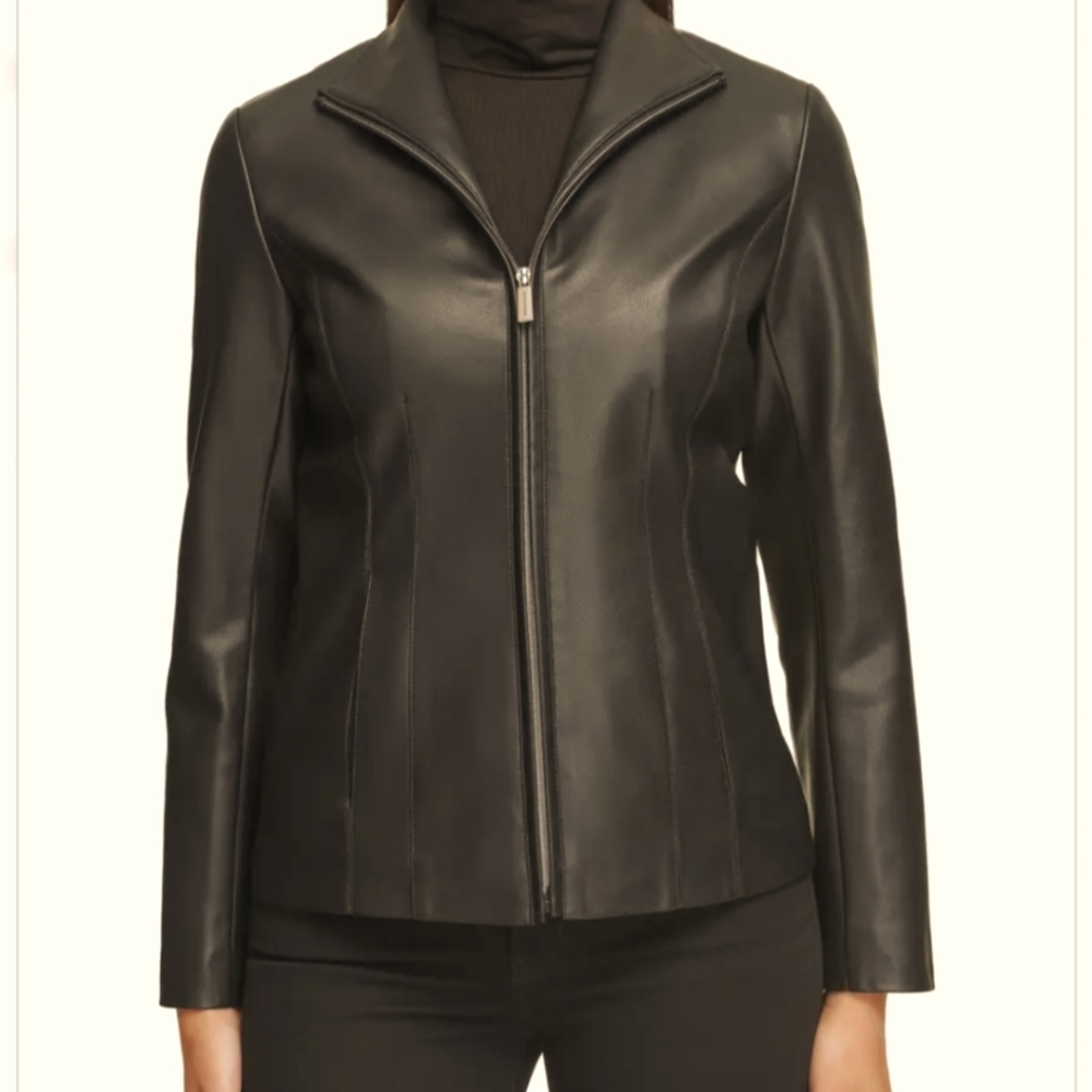 Kenneth Cole Faux leather Gray
